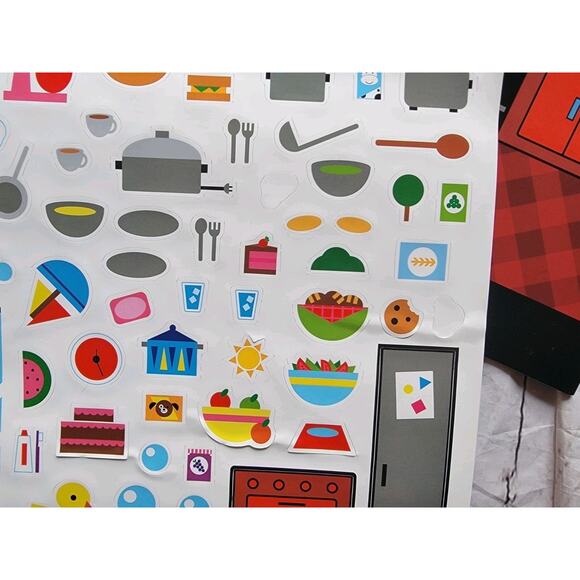 Colorforms Brand House Play Set In Box Activity Sets - Picture 4 of 9